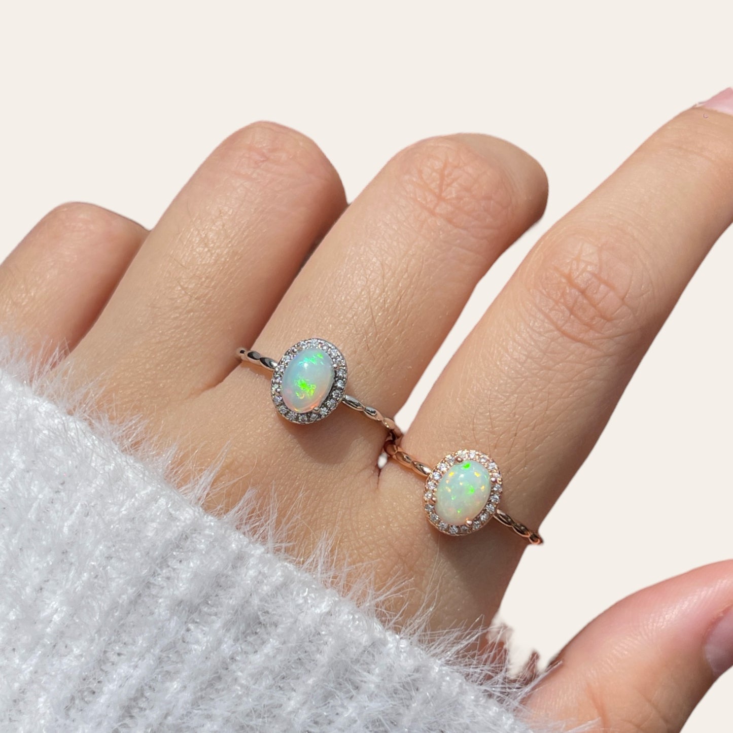 Opal Jewel Ring