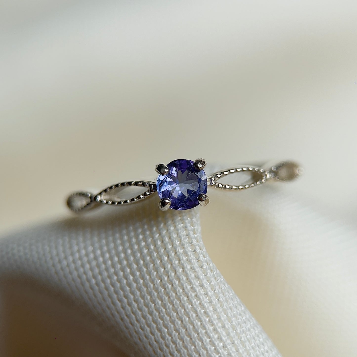 Tanzanite Dainty Ring