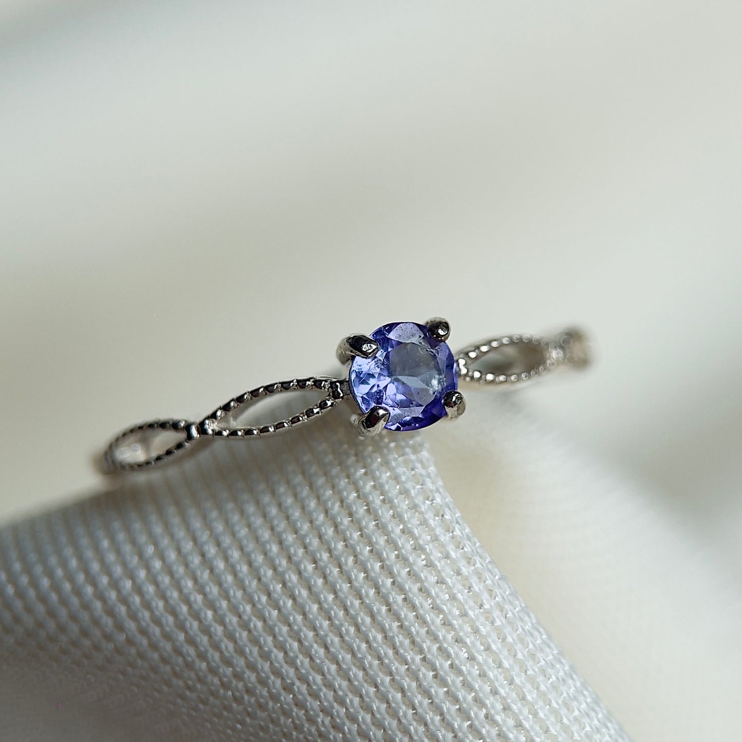 Tanzanite Dainty Ring