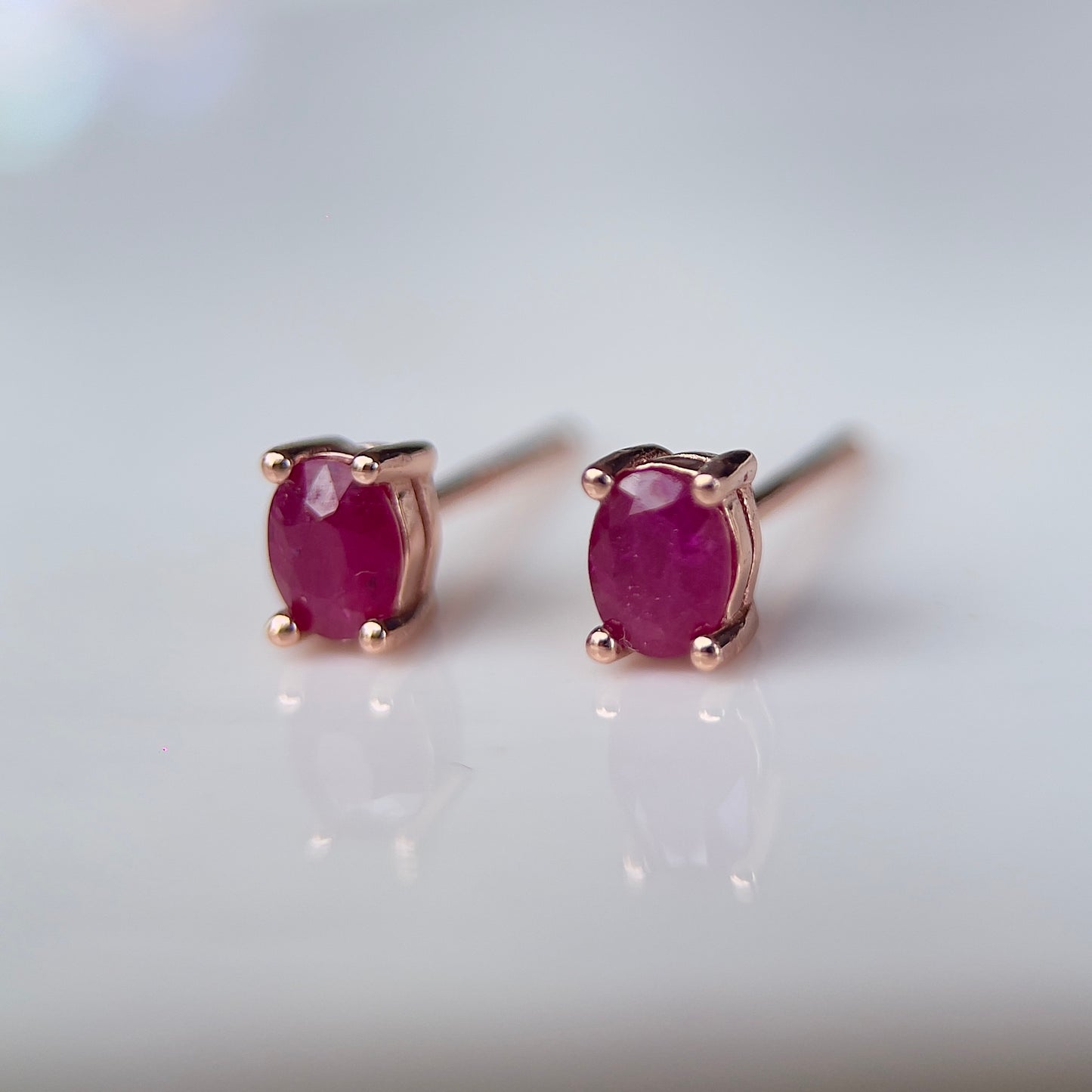 Ruby Mini Studs
