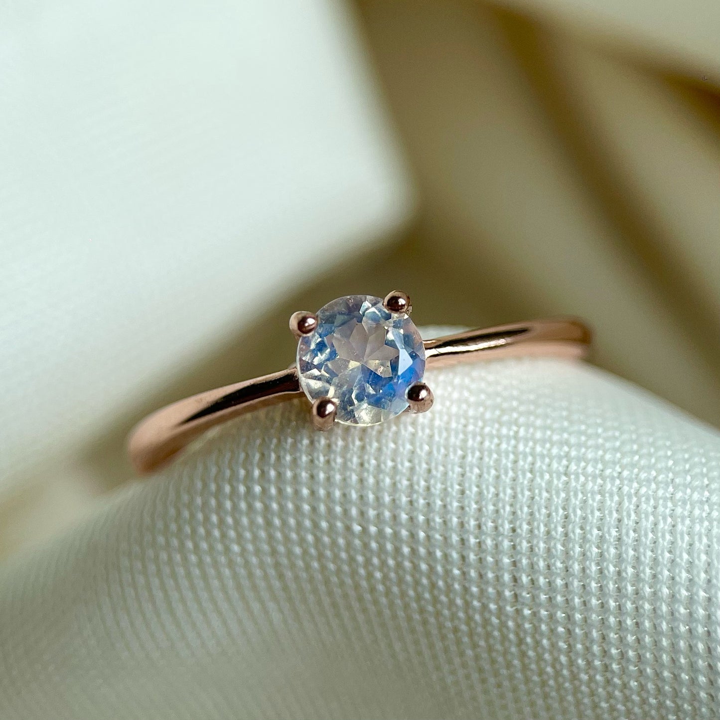 Moonstone Dainty Ring