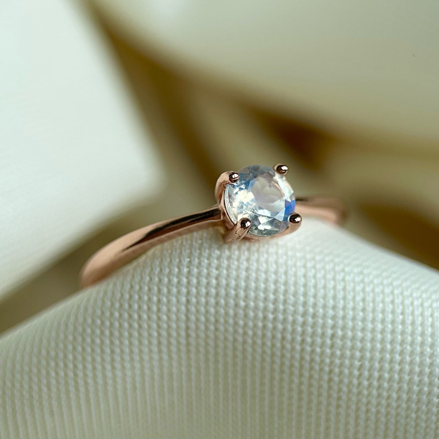 Moonstone Dainty Ring