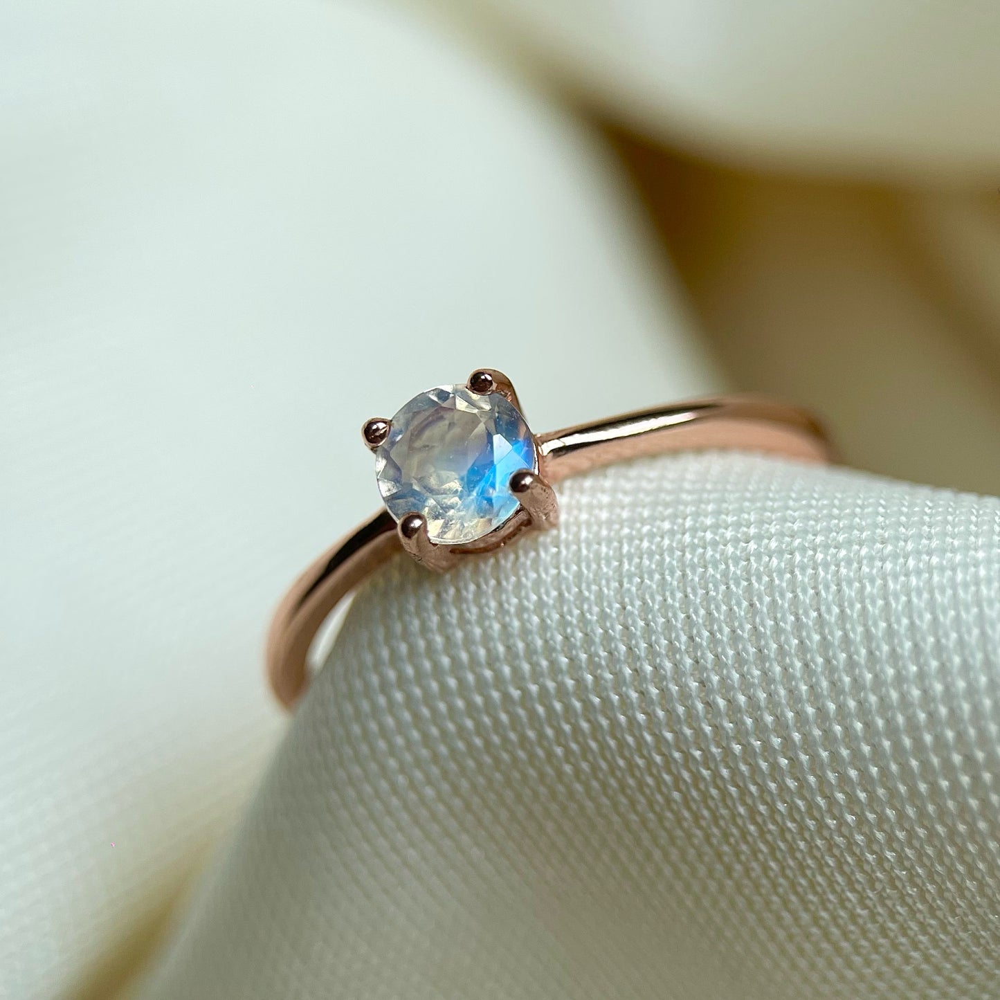 Moonstone Dainty Ring