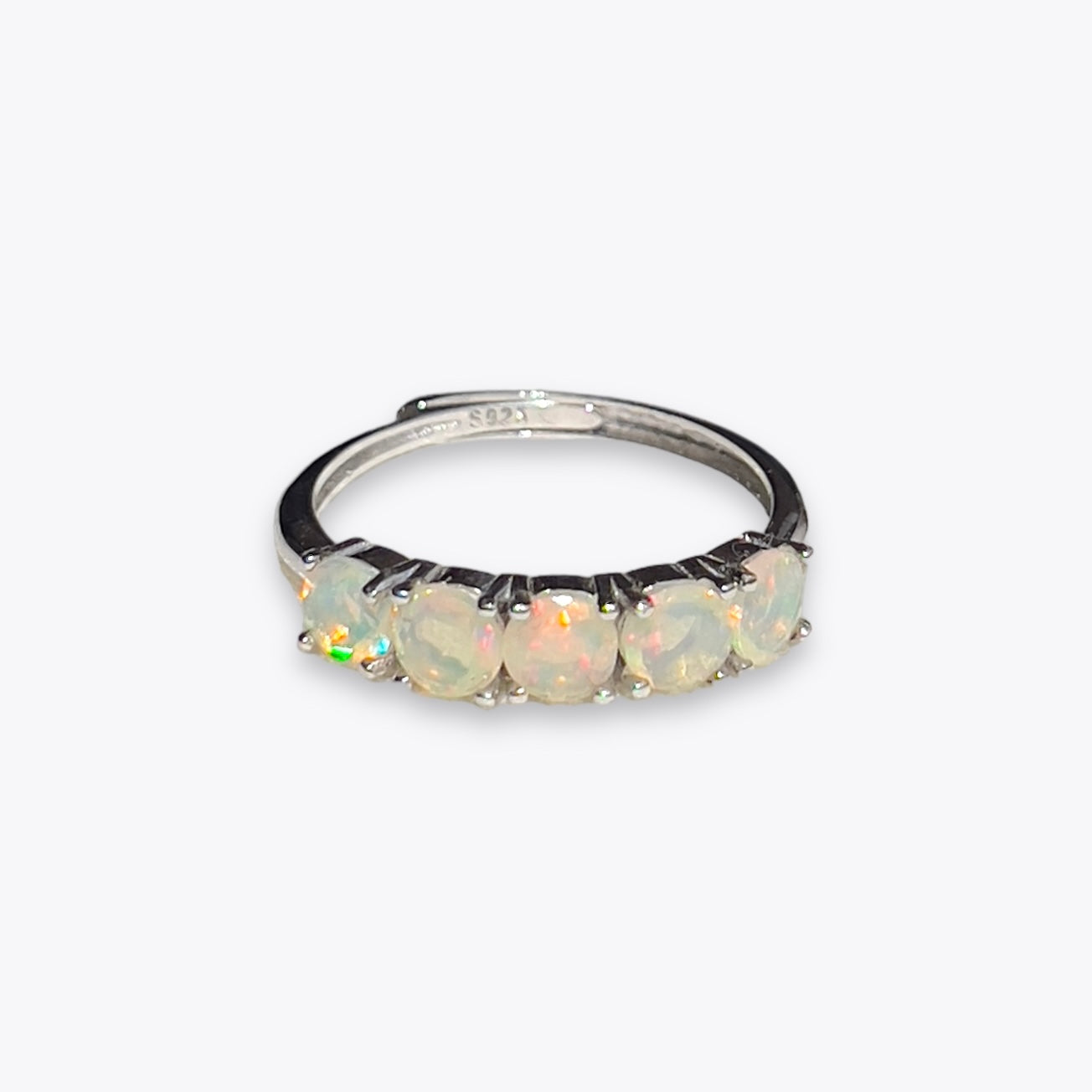 Opal Eternity Ring