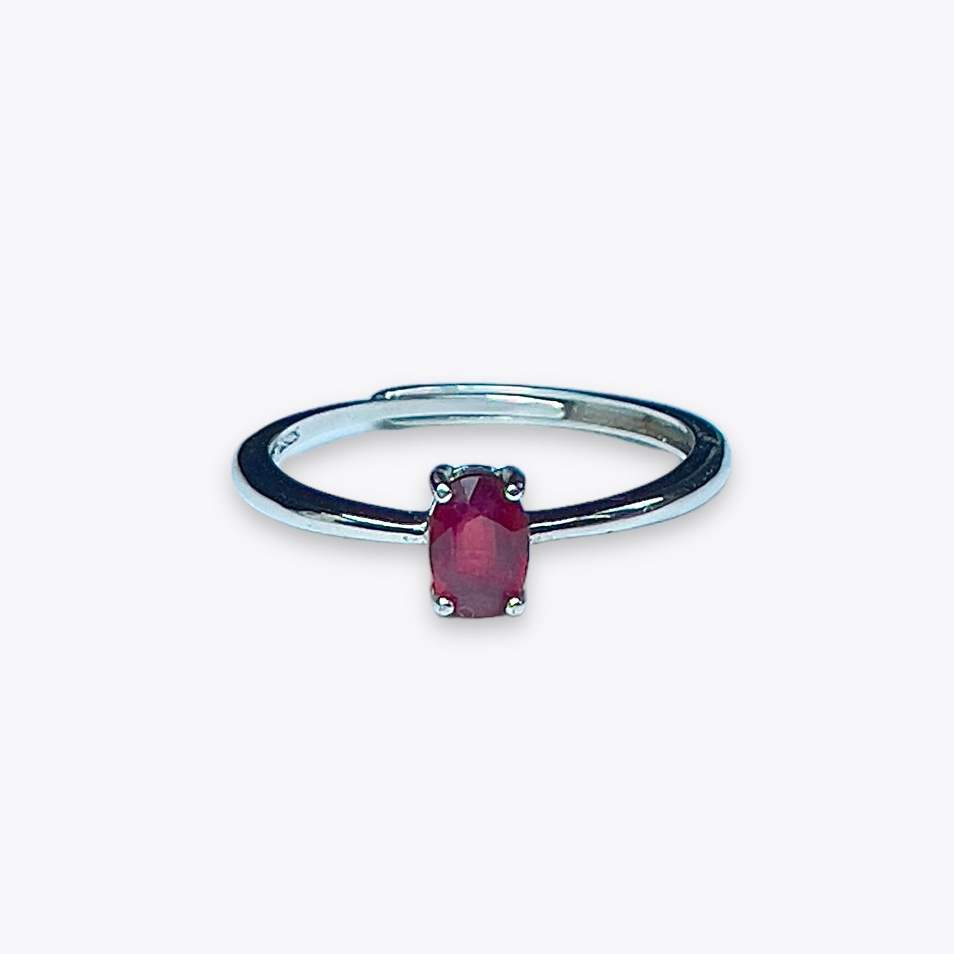Ruby Oval Ring
