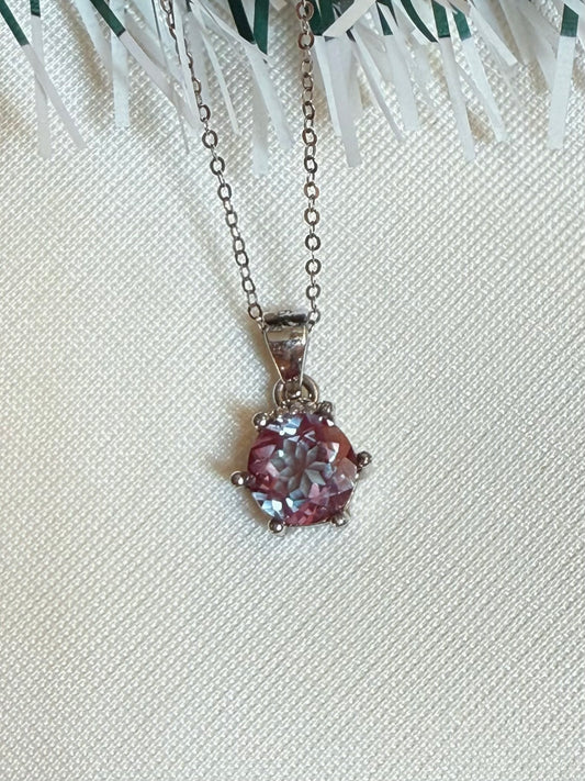 8mm Alexandrite Necklace
