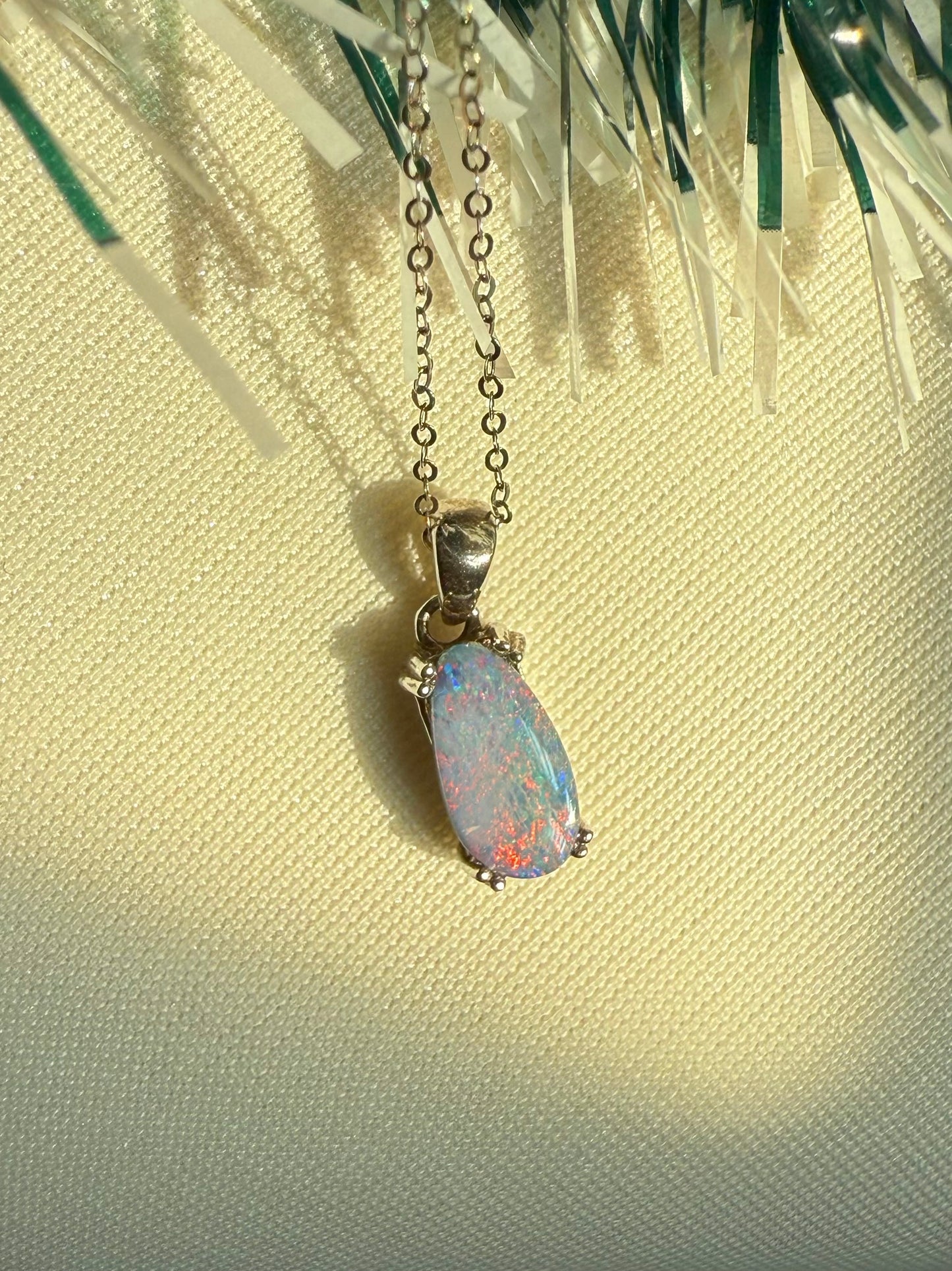 Australian Boulder Opal Necklace