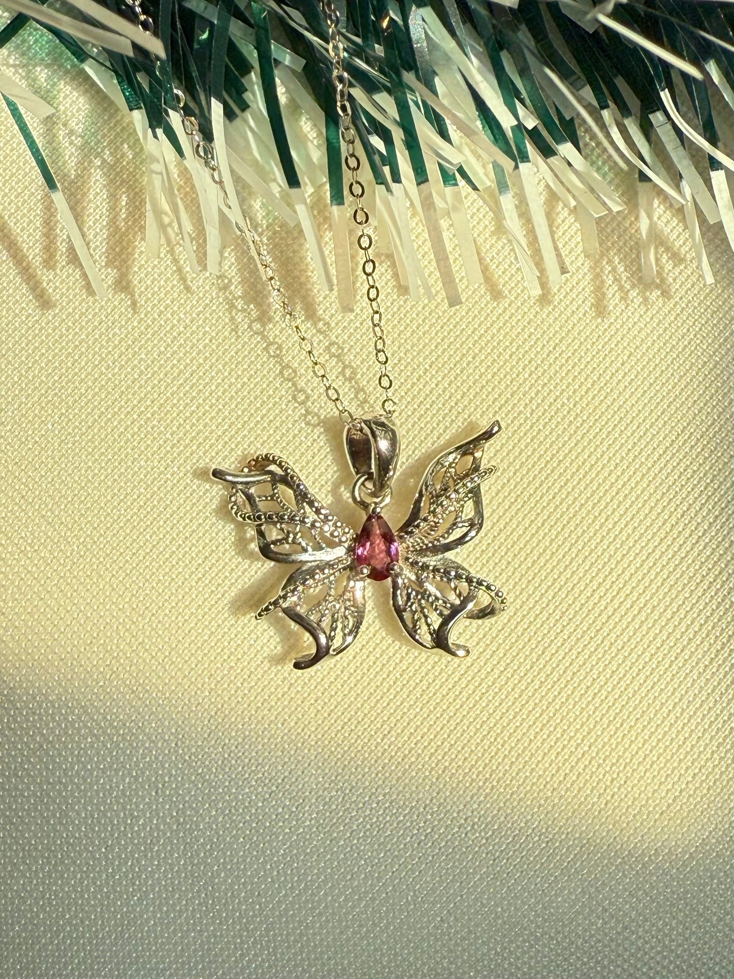 Y2K Butterfly Necklace