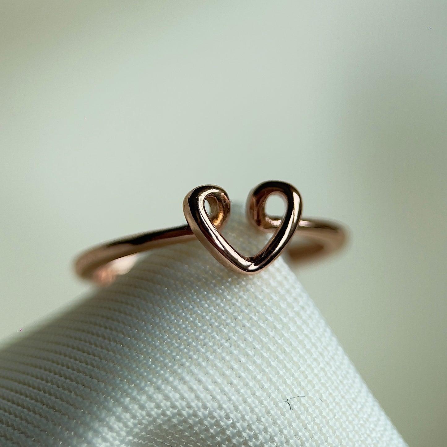 Wired Heart Ring