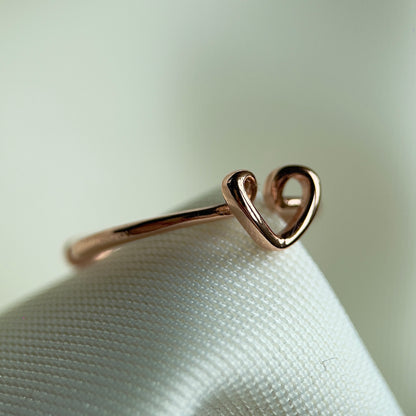 Wired Heart Ring