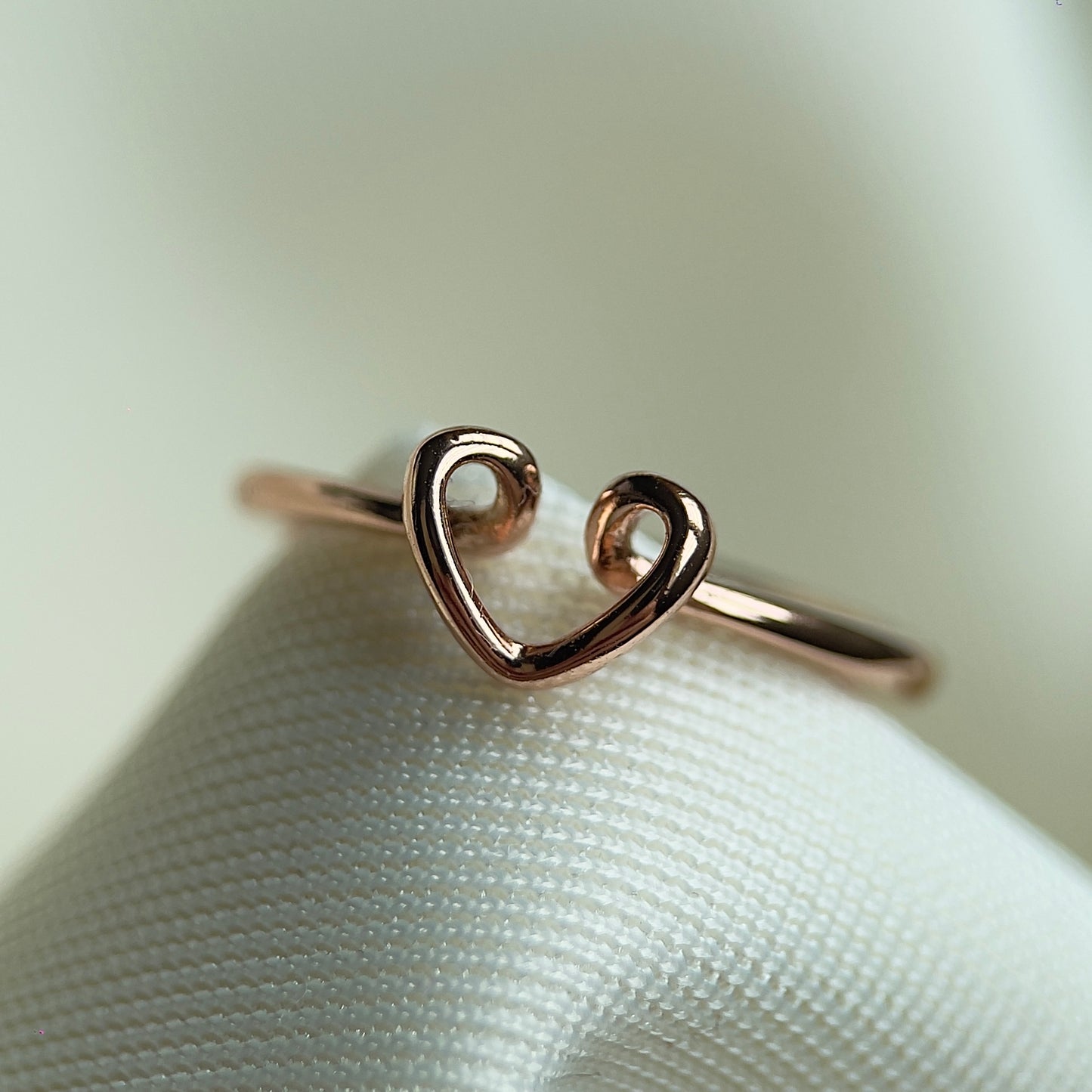 Wired Heart Ring