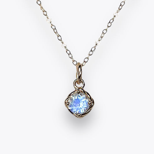 Moonstone Dainty Necklace